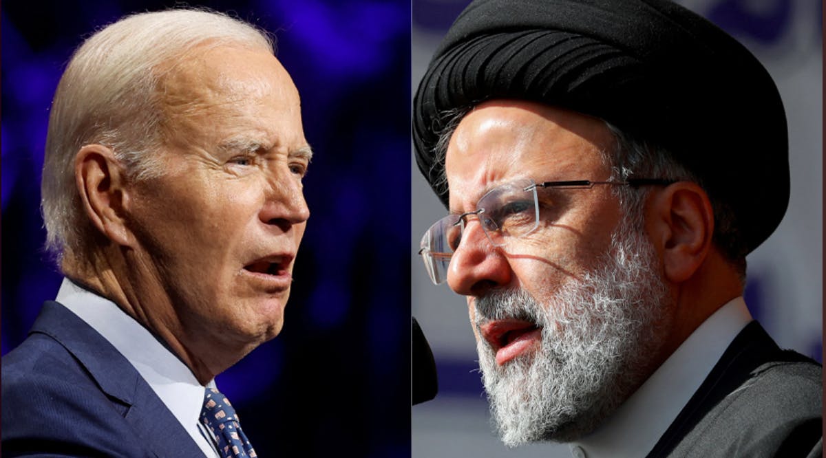 US President Joe Biden and Iranian President Ebrahim Raisi