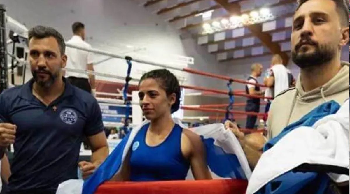 Israeli kickboxing fighter Monia Heno