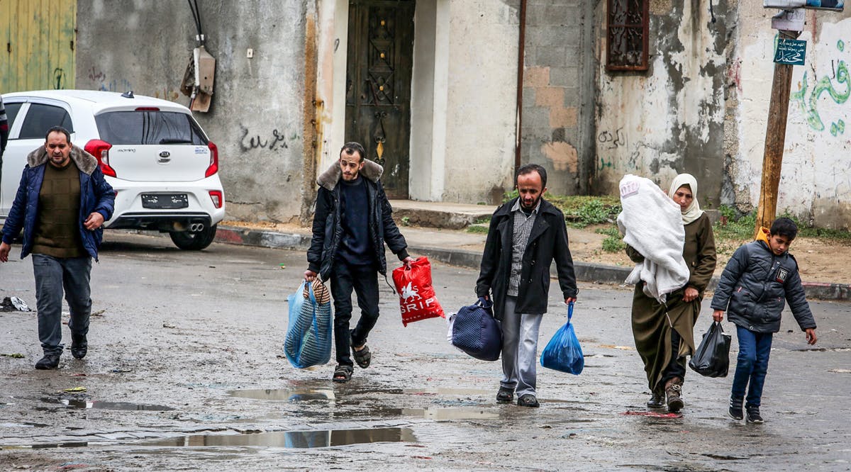 Flooding in Gaza