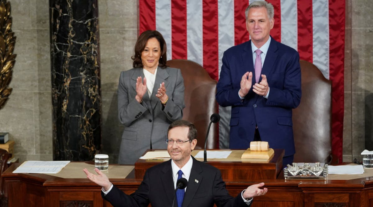 President Isaac Herzog addresses the US Congress