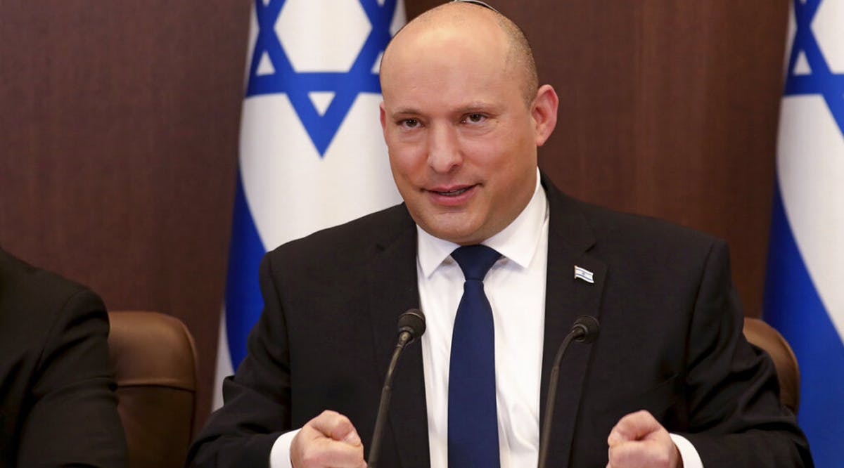 Israeli Prime Minister Naftali Bennett