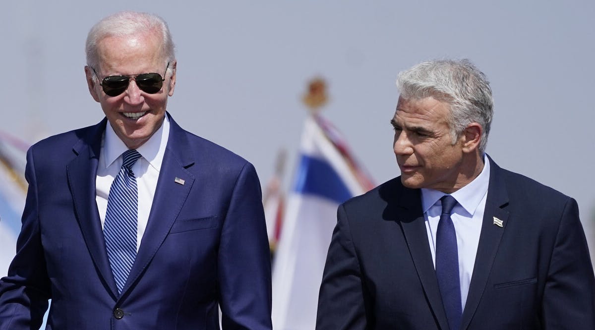 US President Joe Biden and Prime Minister Yair Lapid