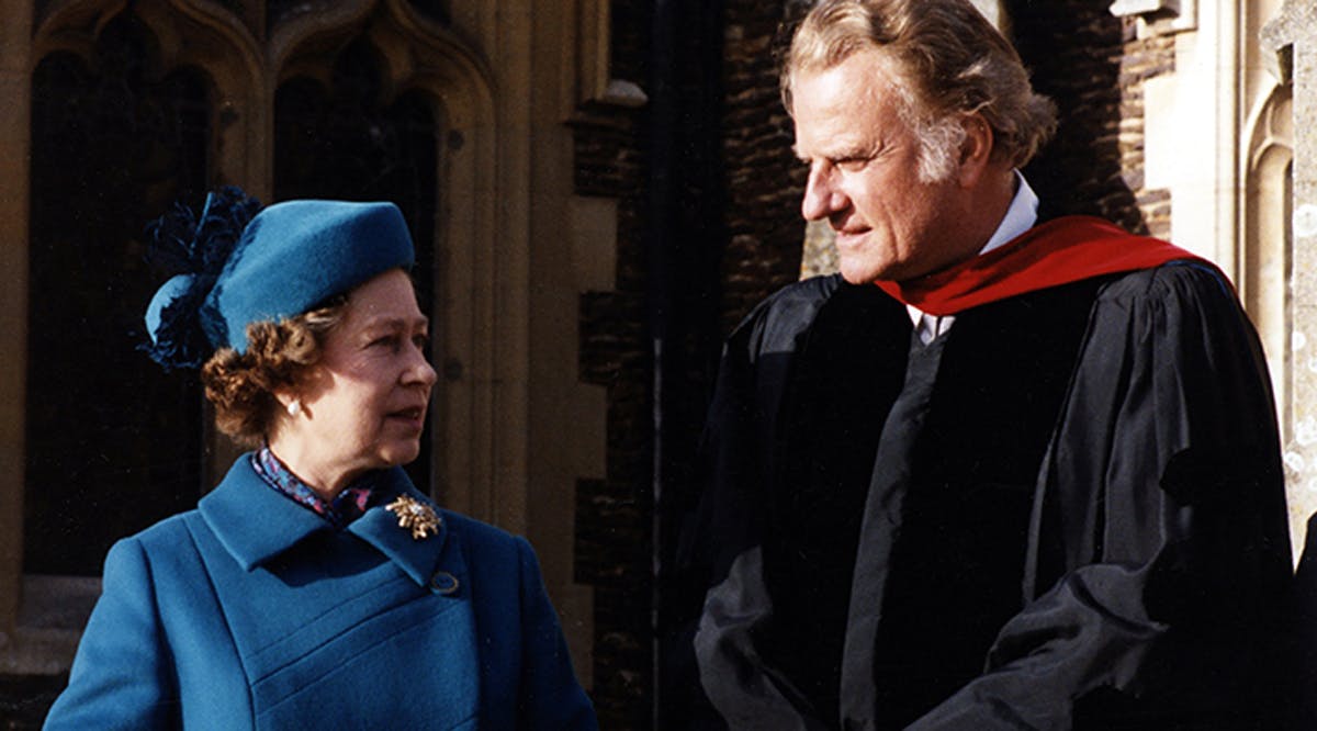 Billy Graham met with Queen Elizabeth II on many occasions
