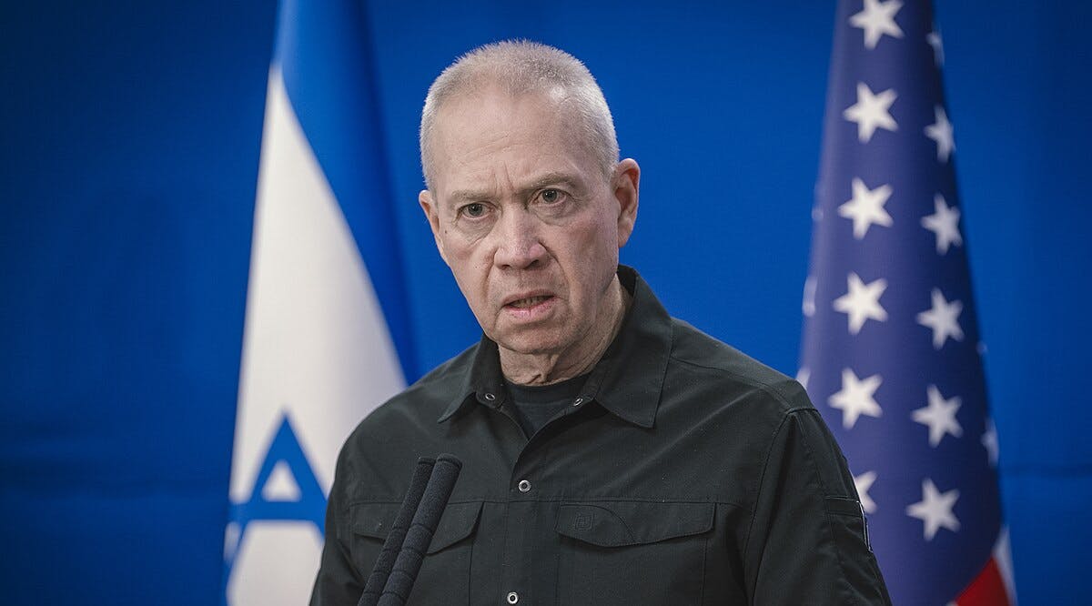 Israeli Minister of Defense Yoav Gallant