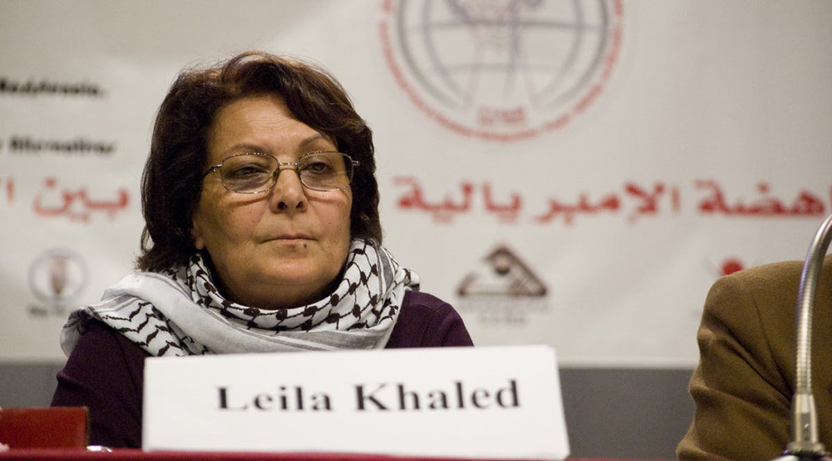 Terrorist Leila Khaled 