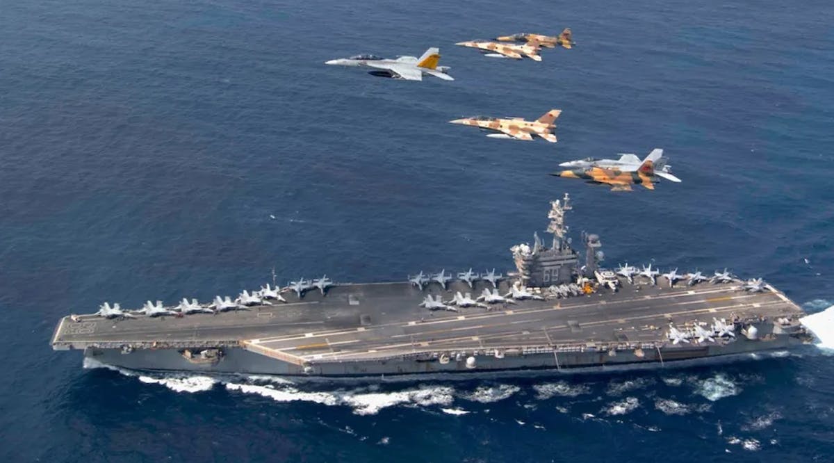 Nimitz-class aircraft carrier USS Dwight D. Eisenhower