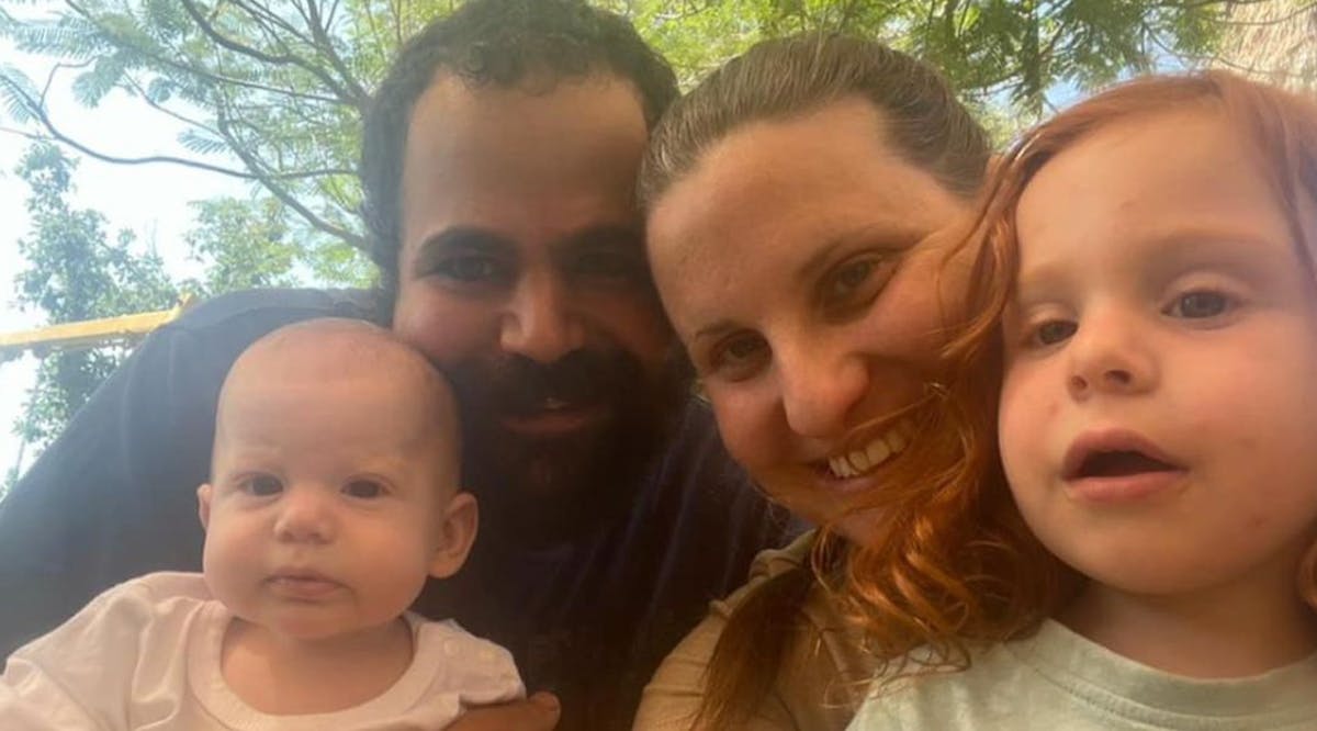 The Bibas family, father Yarden, mother Shiri, baby Kfir and four-year-old Ariel, were taken captive by Hamas terrorists on October 7, 2023 from Kibbutz Nir Oz