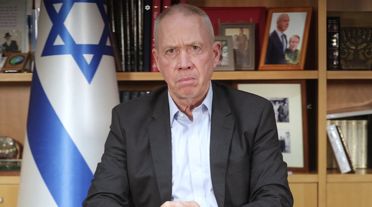 Defense Minister Yoav Gallant