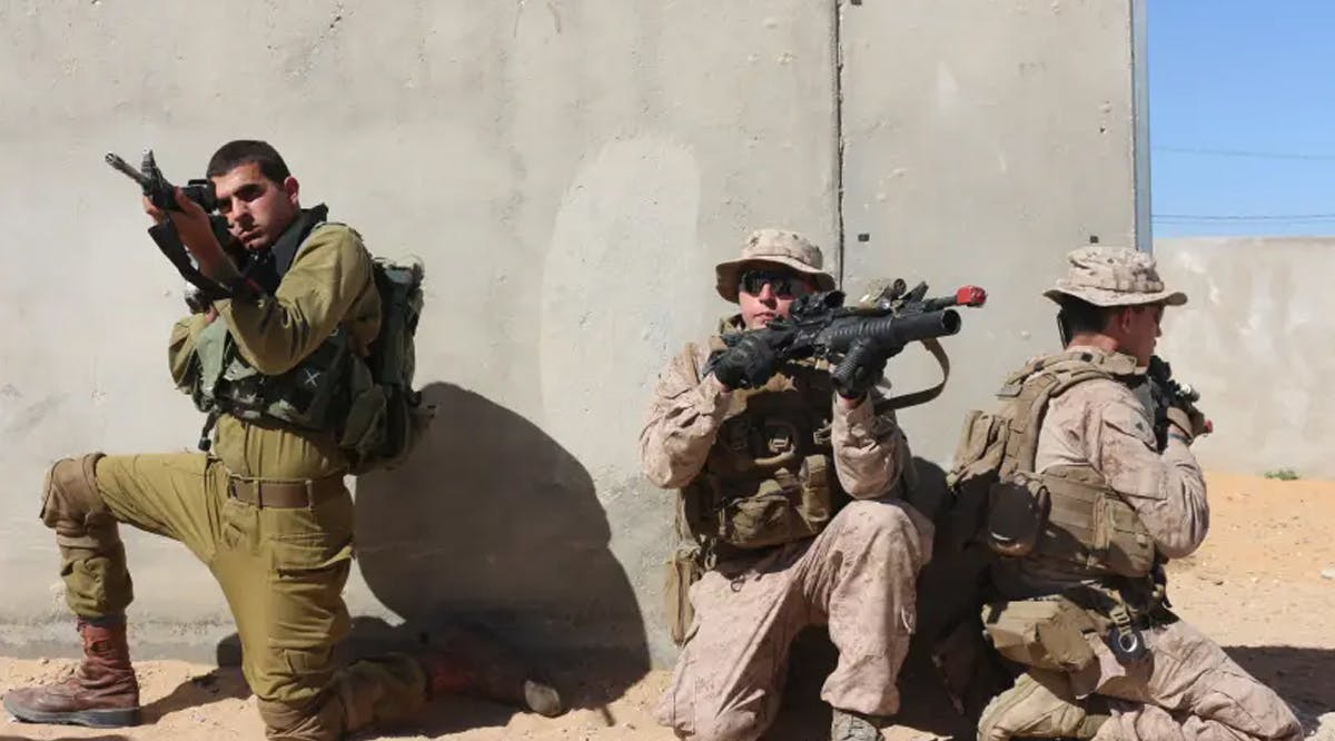 IDF troops drill alongside US Marines as part of Juniper Cobra