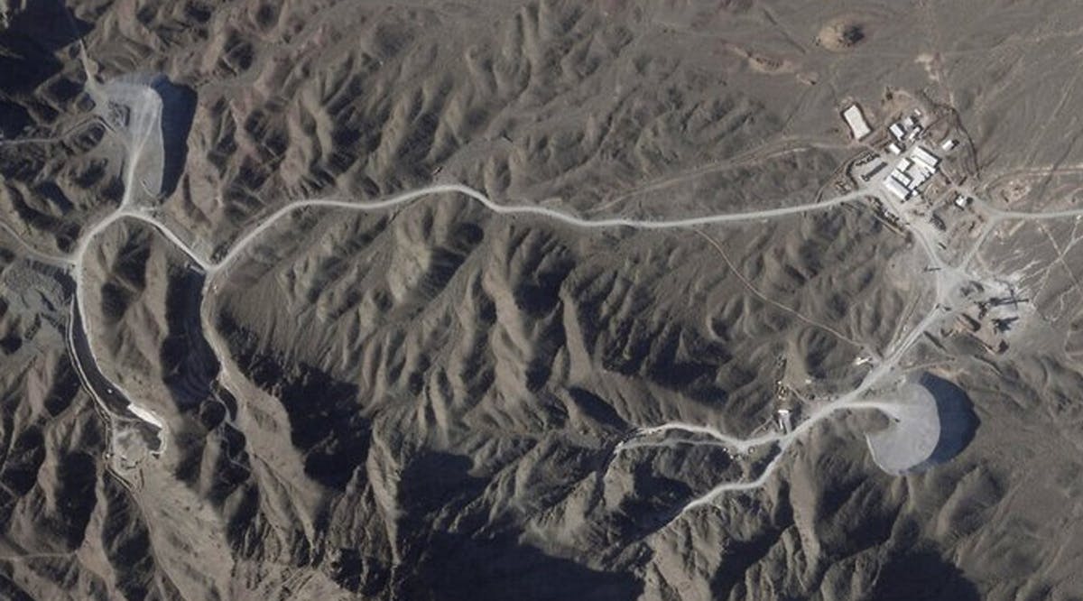 Zagros Mountains in central Iran