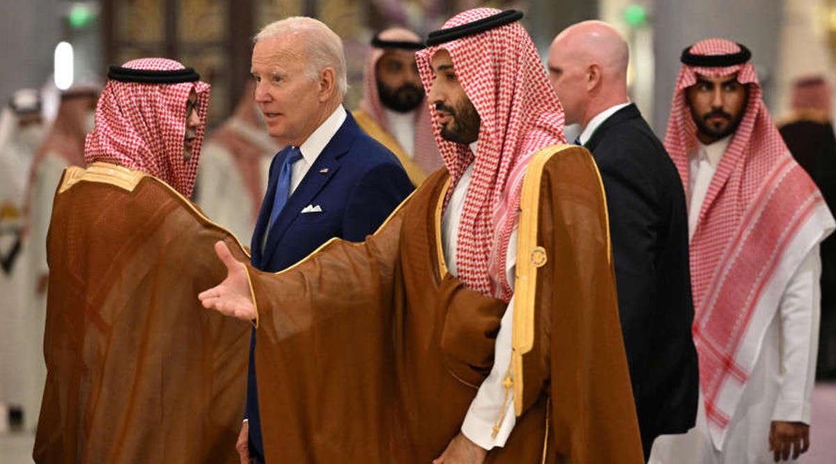 US President Joe Biden and Saudi Crown Prince Mohammed bin Salman