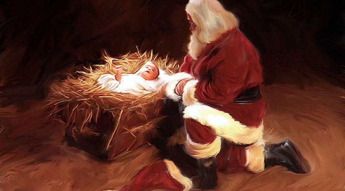 Christmas should be more about Jesus Christ than about Santa Claus