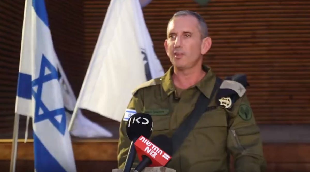 IDF Spokesman Rdml Daniel Hagari