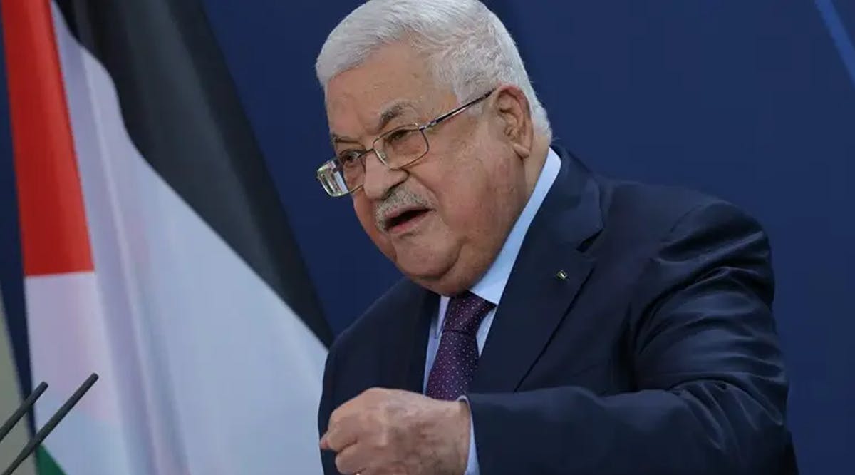 Palestinian Authority Chaiman Mahmoud Abbas