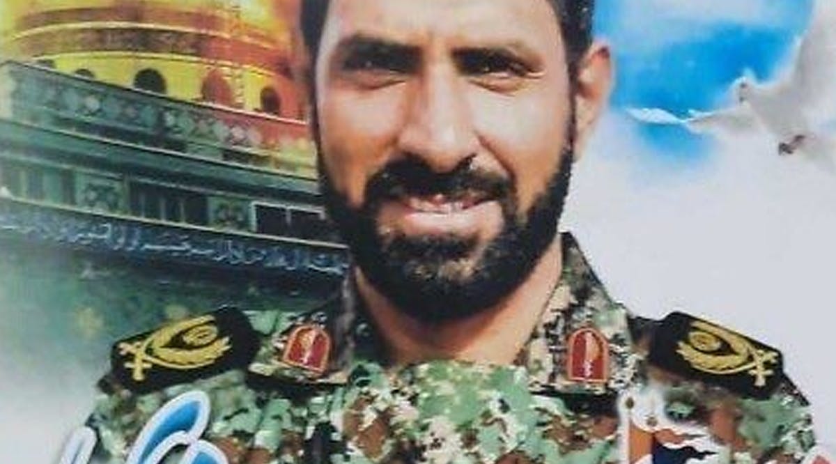 IRGC Colonel Davoud Jafari, reportedly killed by a roadside bomb in Syria