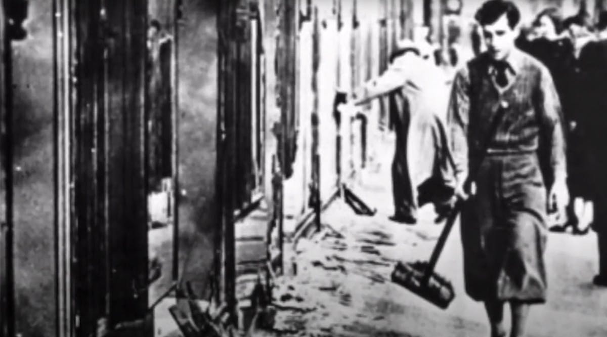 Escaping from Kristallnacht