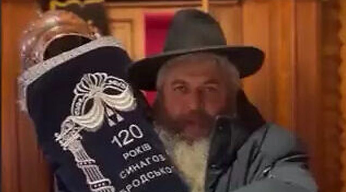 Ukrainian Chief Rabbi Moshe Azman
