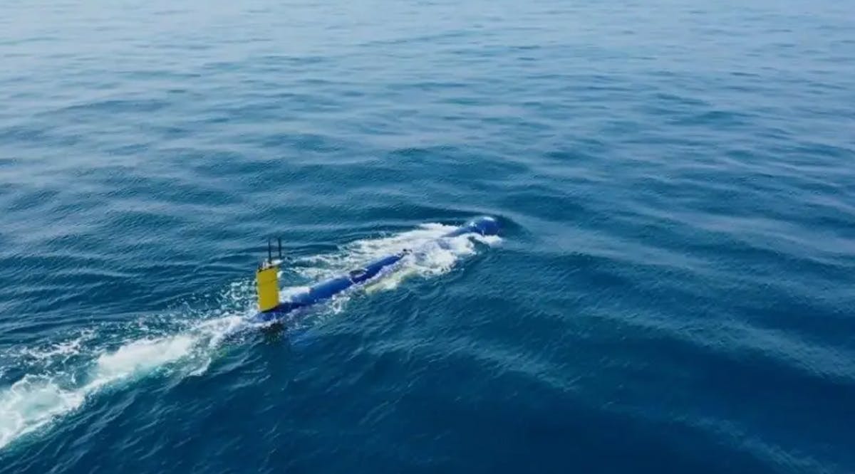 The autonomous unmanned BlueWhale submarine