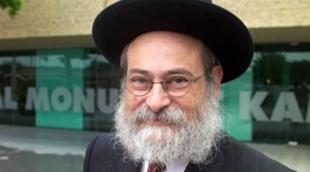 Dutch Chief Rabbi Binyomin Jacobs