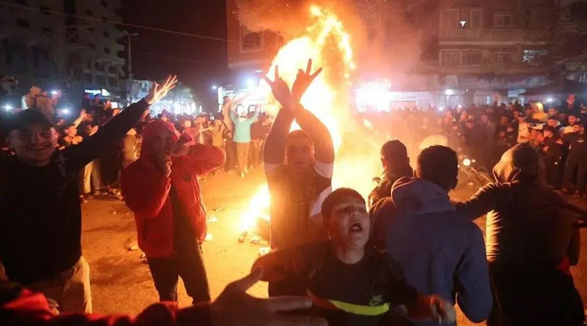 Palestinian towns celebrate murder of 7 Israelis