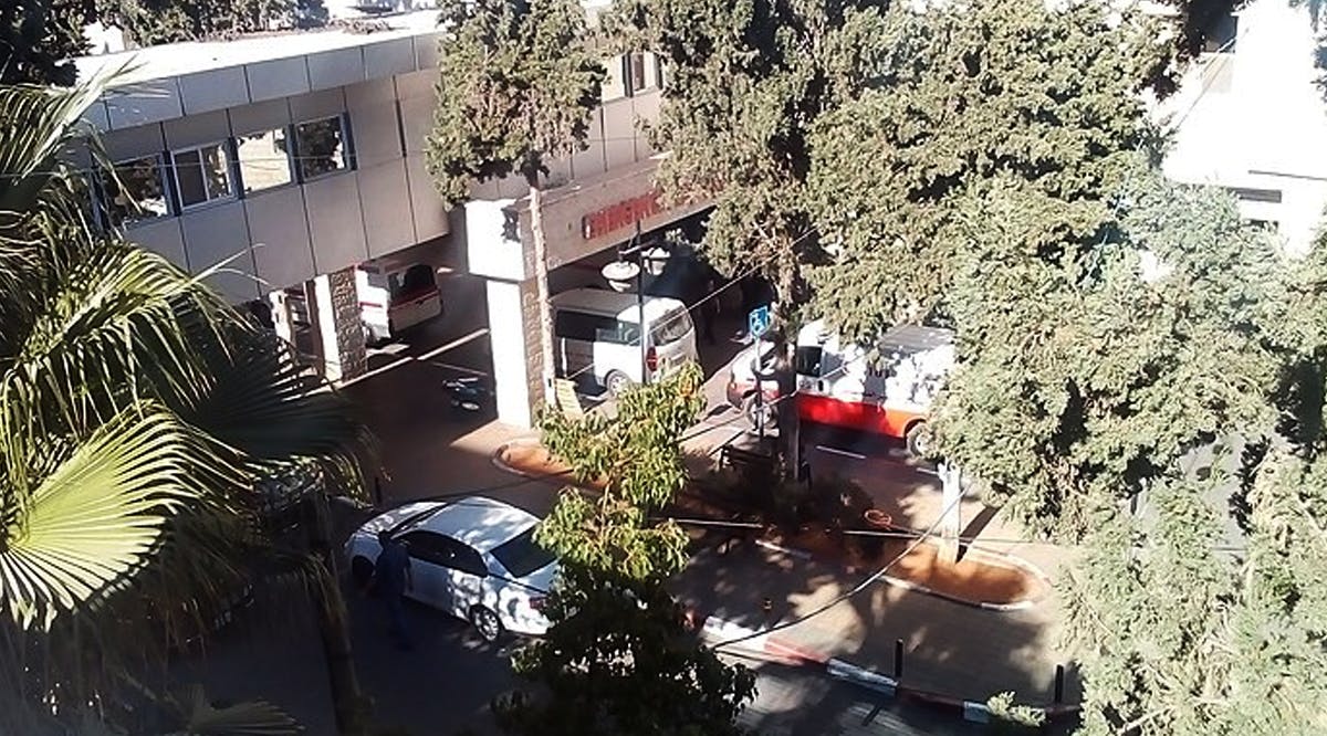 ER gate at Palestine Medical Complex
