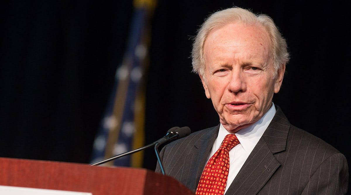 US Senator Joe Lieberman