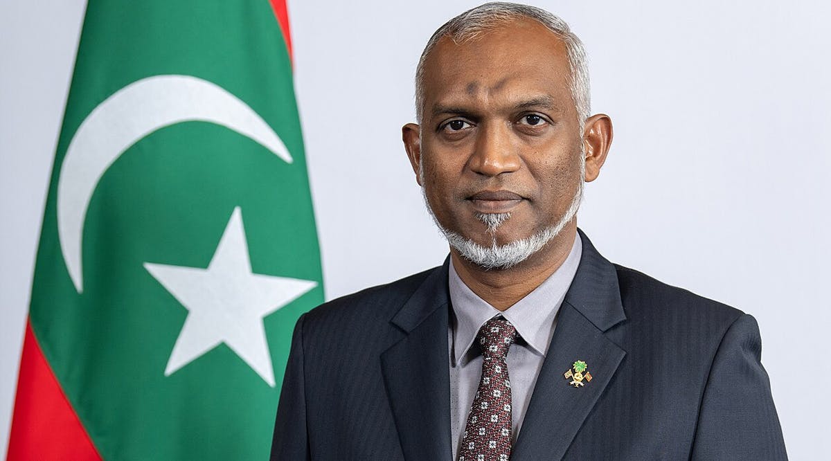 President of the Maldives Mohamed Muizzu