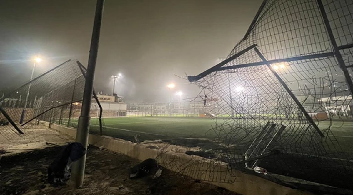 IDF Press release - Soccer field