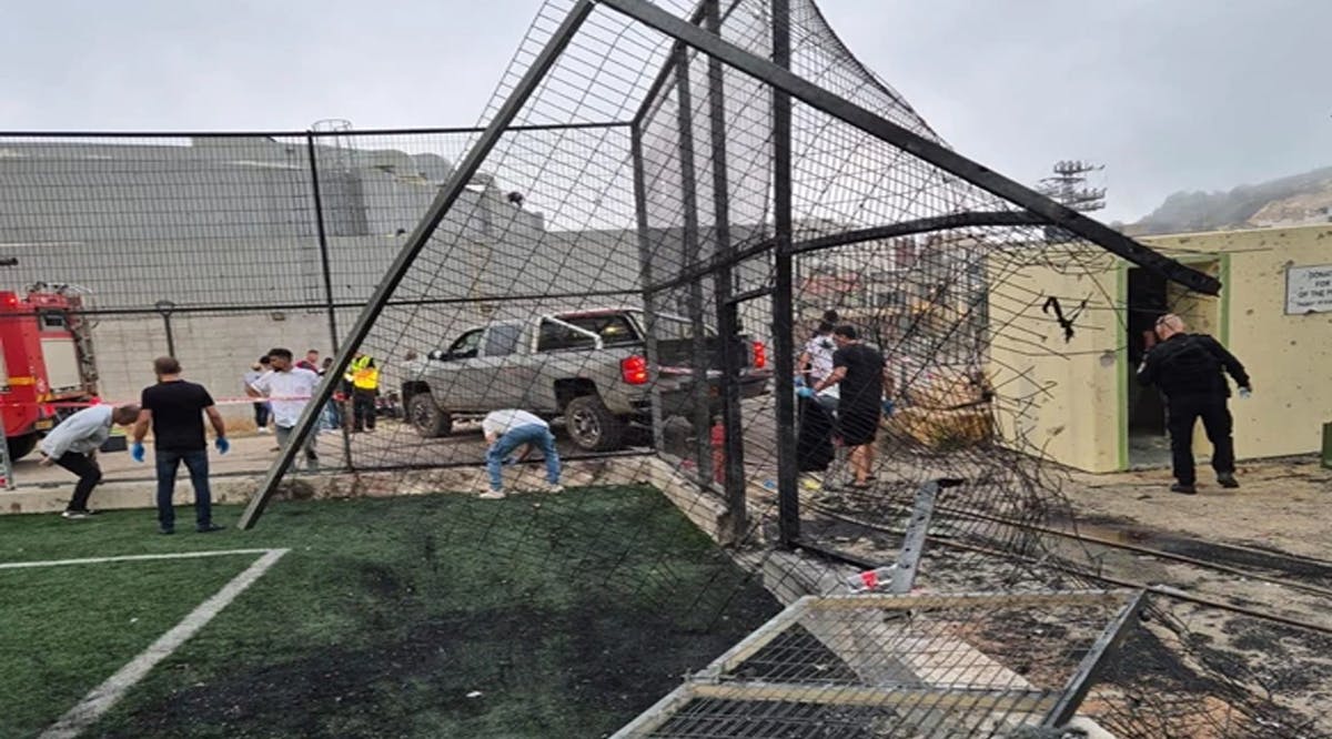 IDF Press release - Soccer field