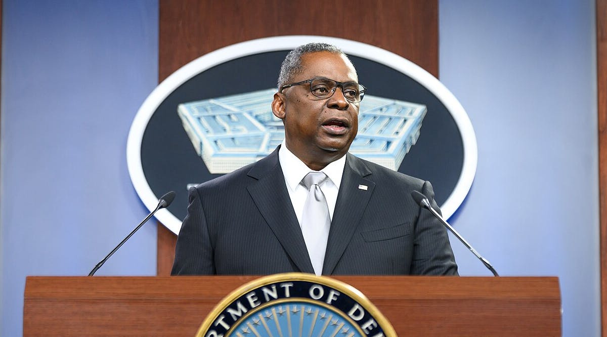 US Secretary of Defense Lloyd Austin