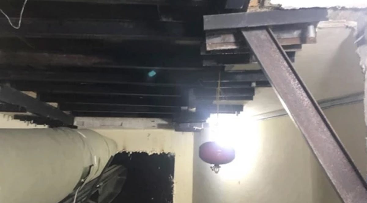 Images of a Long-Range Rocket Stored Inside a House in Lebanon