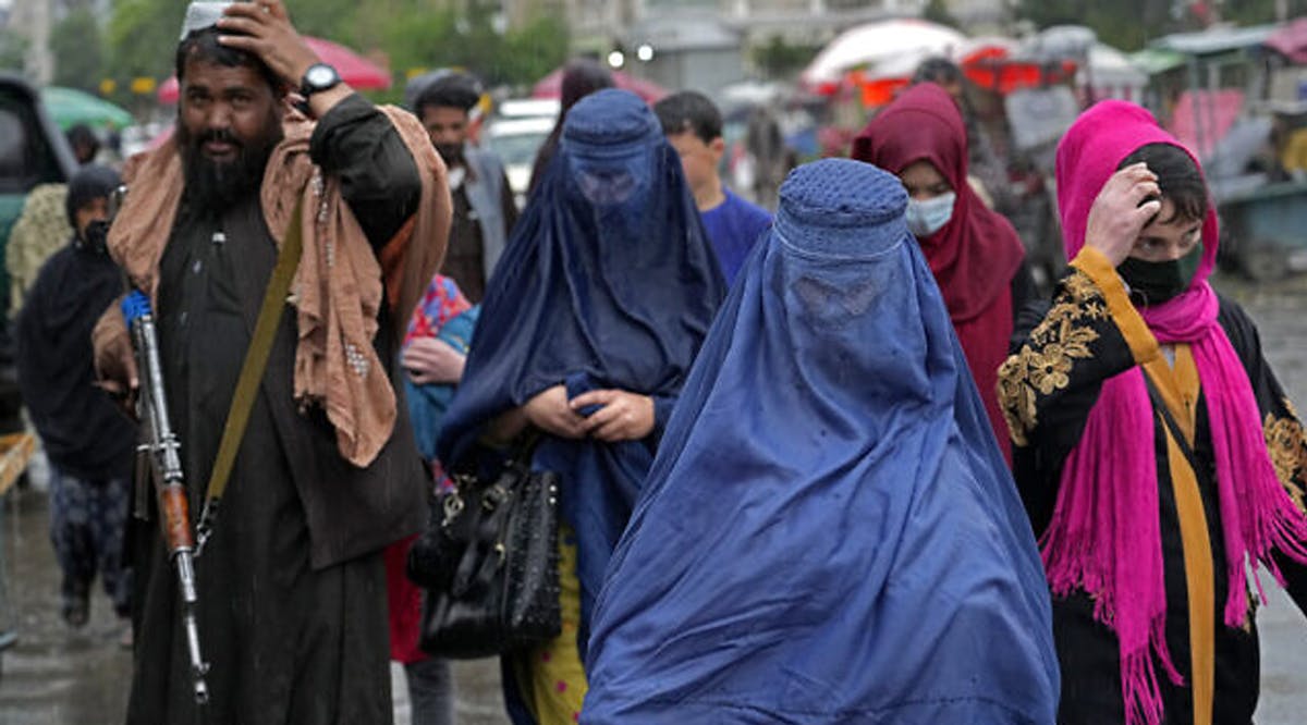 Afghanistan’s Taliban rulers ordered all Afghan women to wear head-to-toe clothing in public