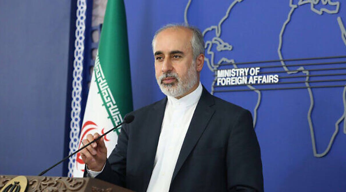 Iranian Foreign Ministry spokesperson Nasser Kanaani