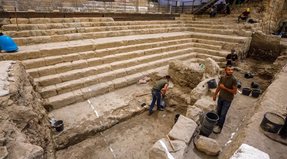 Sacred religious site where Jesus healed blind man excavated