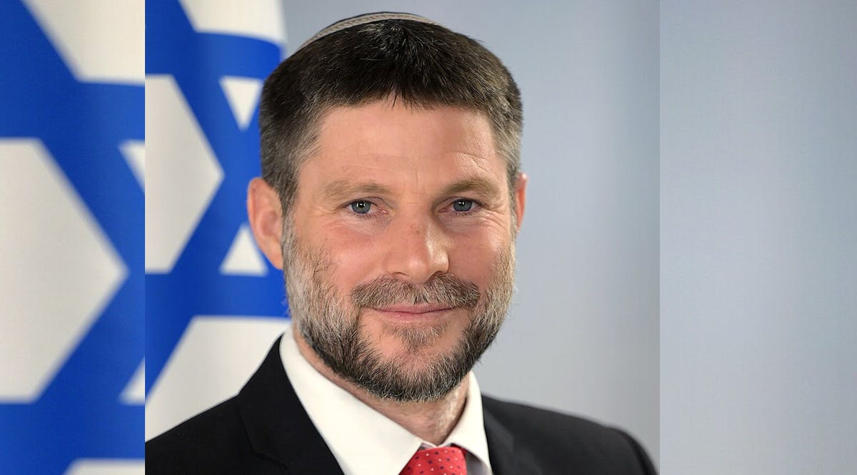 Minister of Finance and Minister in the Defense Ministry Bezalel Smotrich