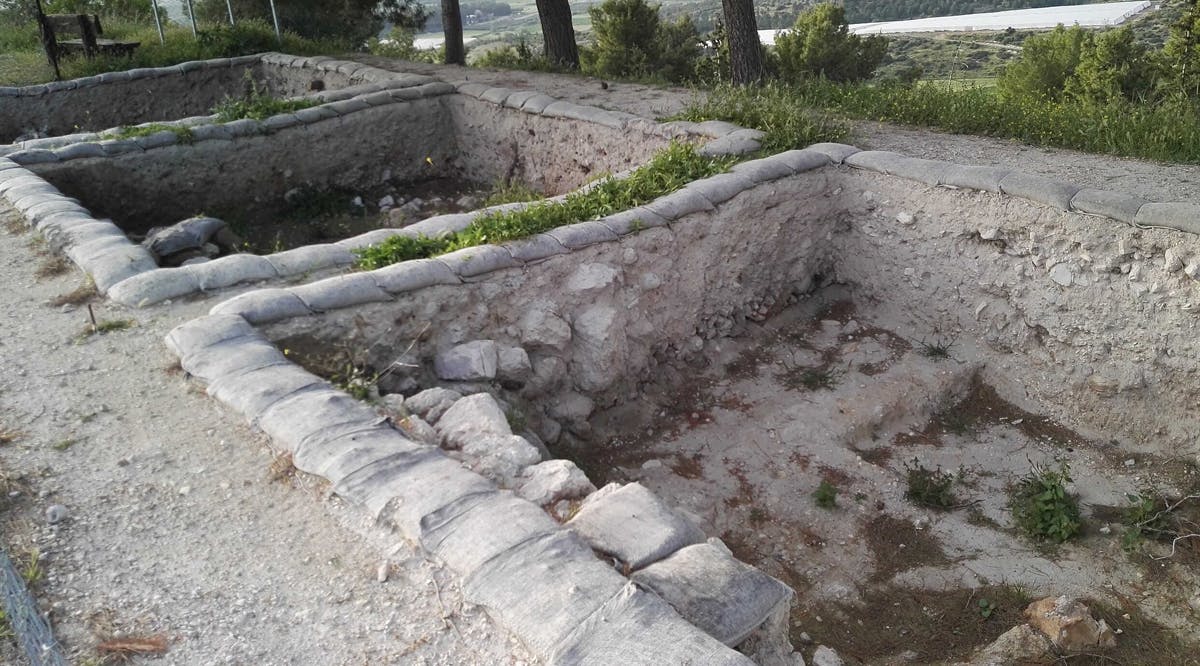 Tel Azeka near Beit Shemesh