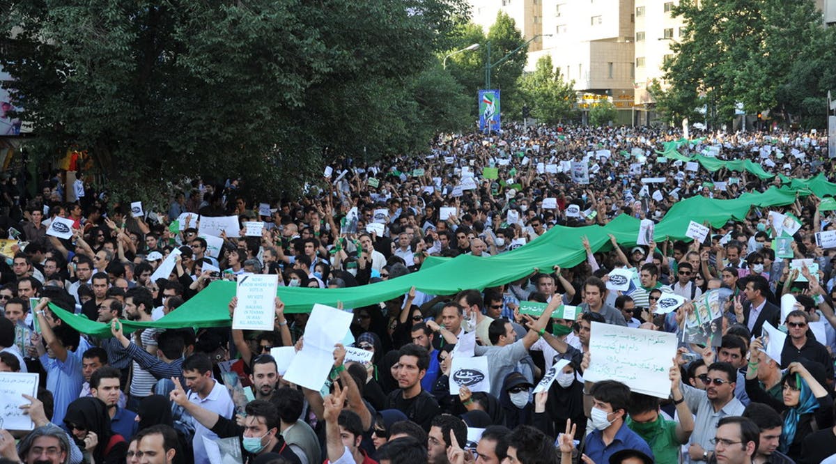 Tehran protest Iran