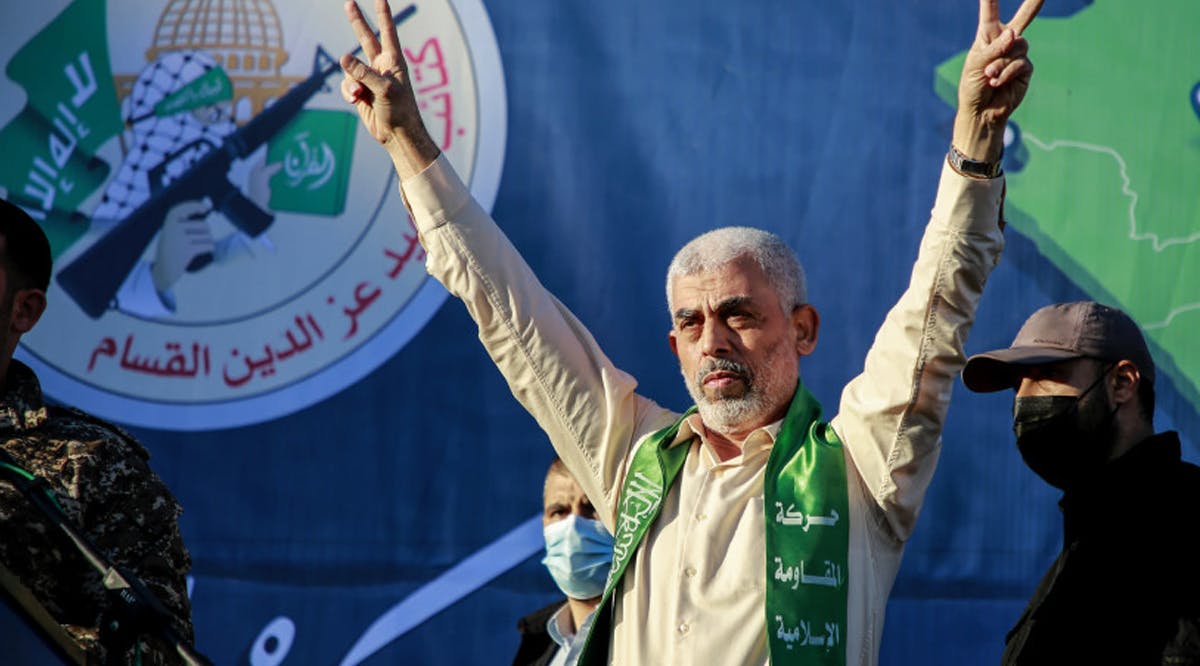 YAHYA SINWAR, leader of Hamas in Gaza