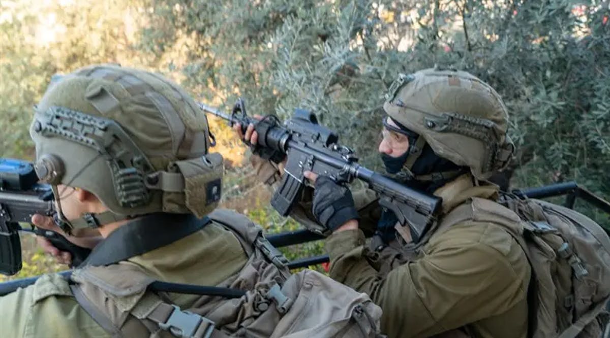 IDF forces in Jenin