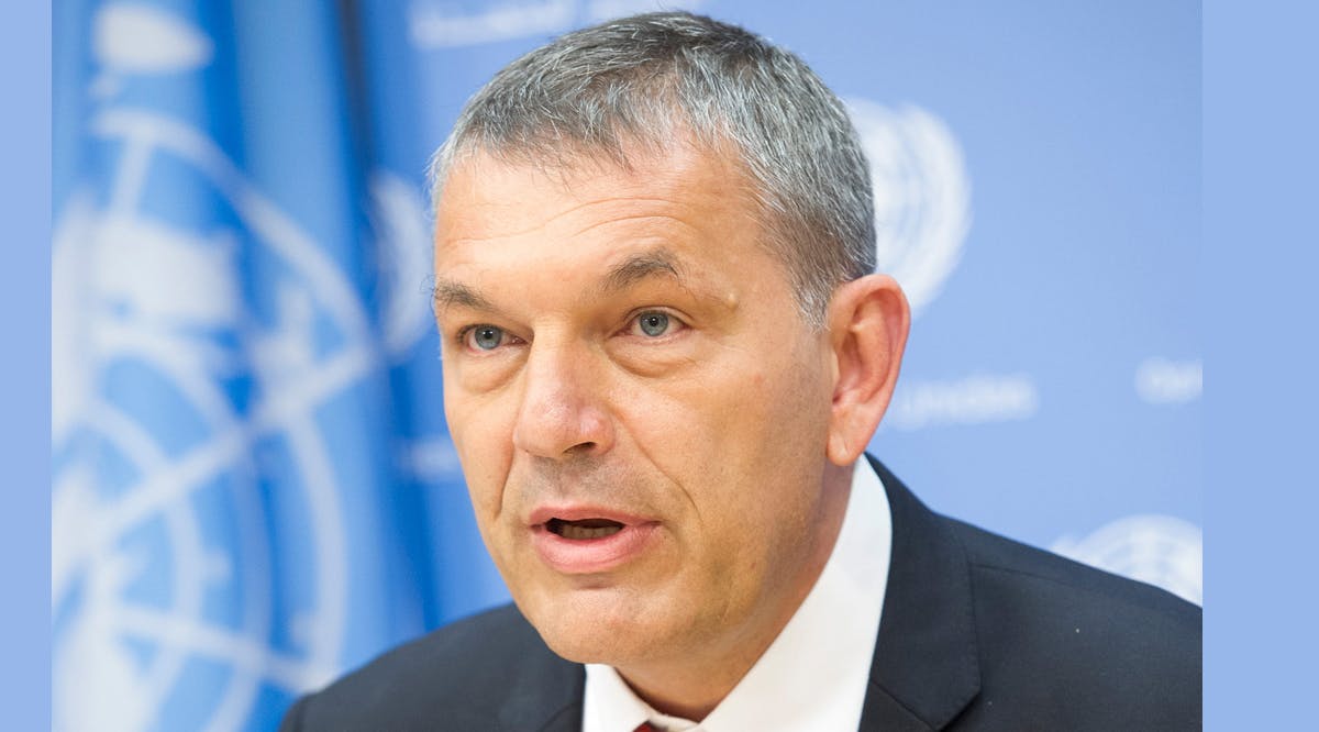 UNRWA Commissioner-General Philippe Lazzarini 