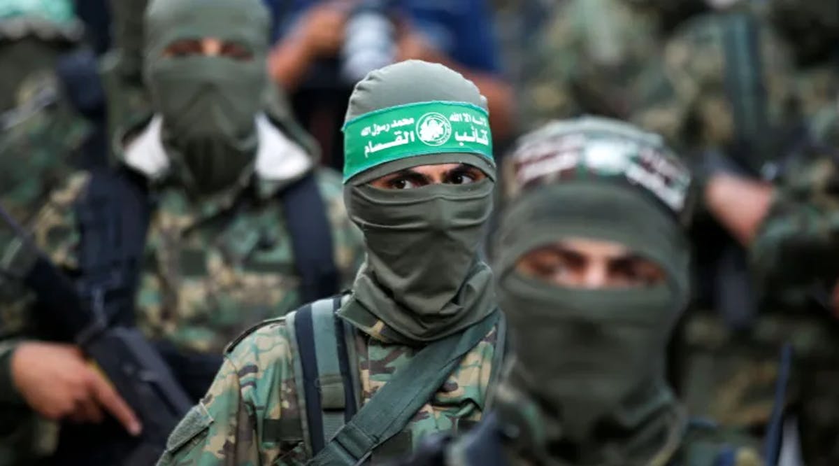 Palestinian Hamas militants