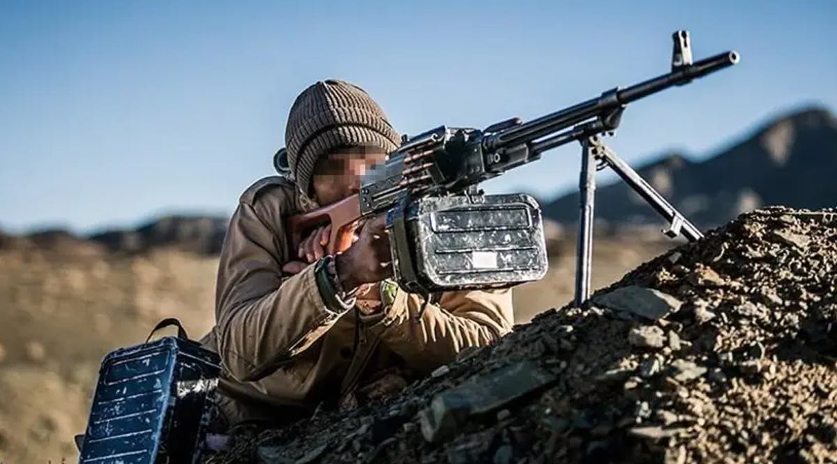 An IRGC Ground Forces commando