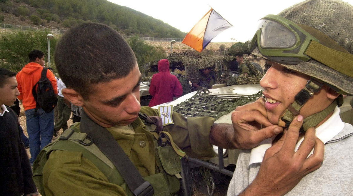 Soldiers in the Bedouin reconnaissance battalion