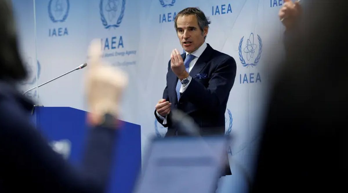 International Atomic Energy Agency (IAEA) Director General Rafael Grossi
