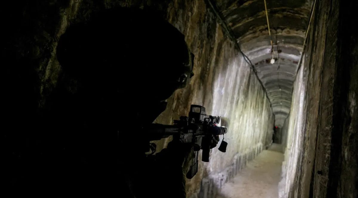 Hamas’ underground tunnel system in Gaza