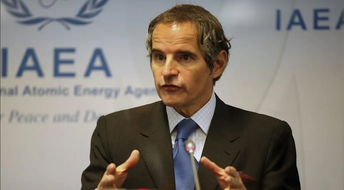Director general of the International Atomic Energy Agency (IAEA), Rafael Grossi