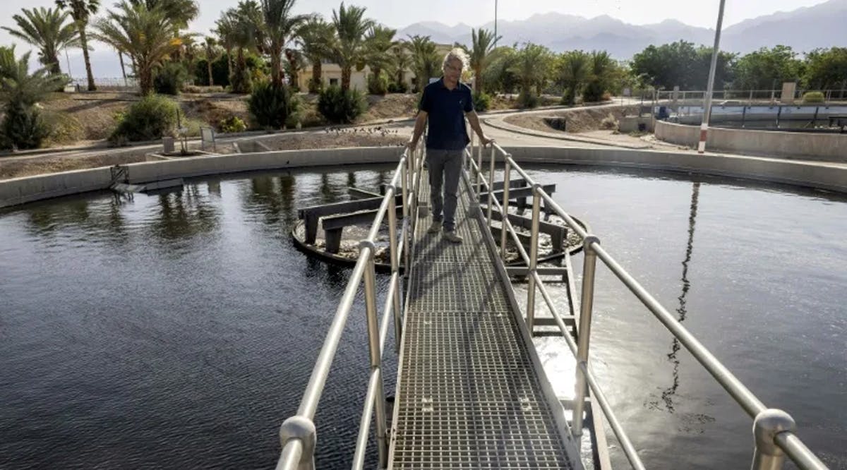 Israel began recycling wastewater when it saw that its water sources were insufficient to meet the needs of a growing population