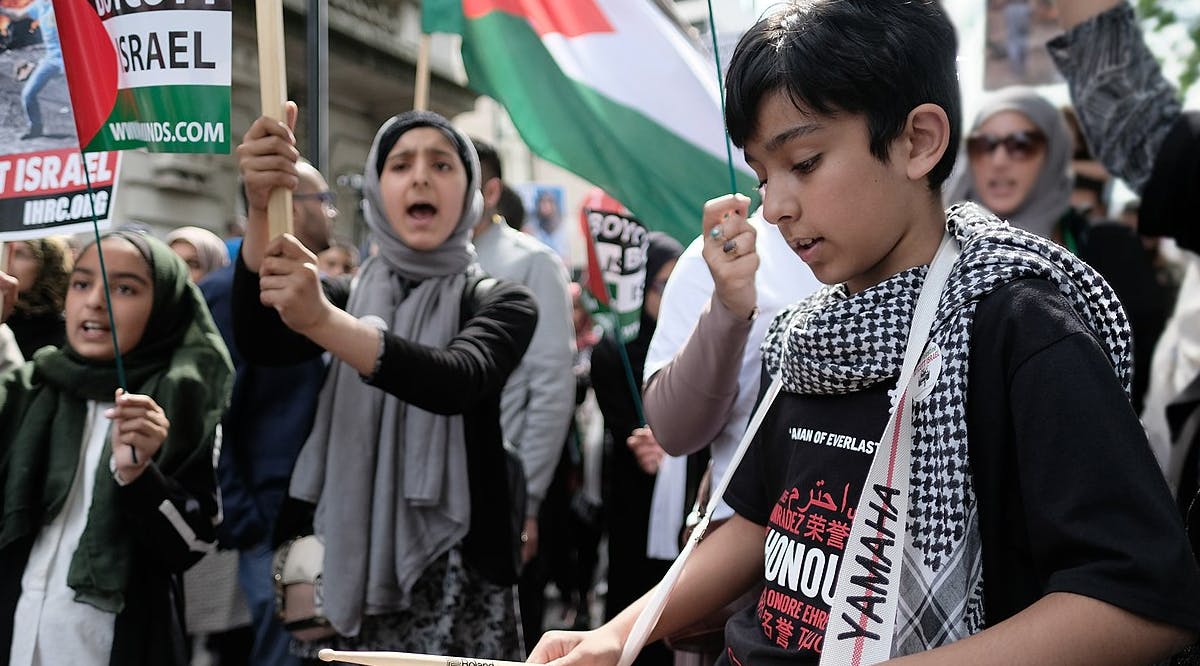 Palestiniann children