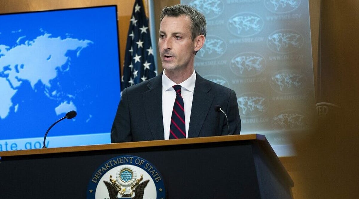 US State Department spokesman Ned Price