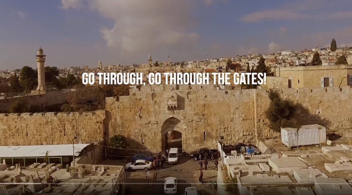 Official Video for Barry & Batya Segal's single, “Go Through the Gates”